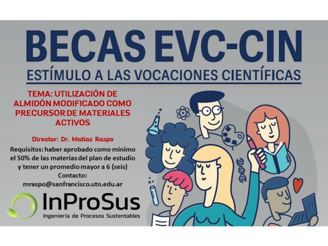Llamado a Postulantes para Beca EVC-CIN Estímulo a las Vocaciones Científicas