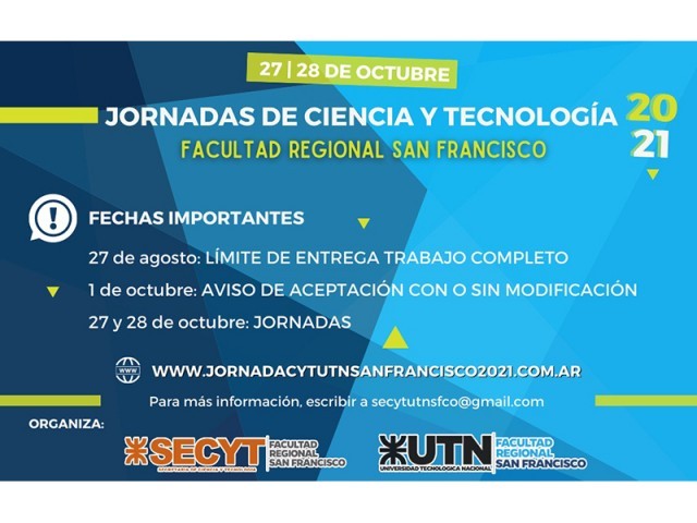 Jornadas de Ciencia y Tecnología 2021